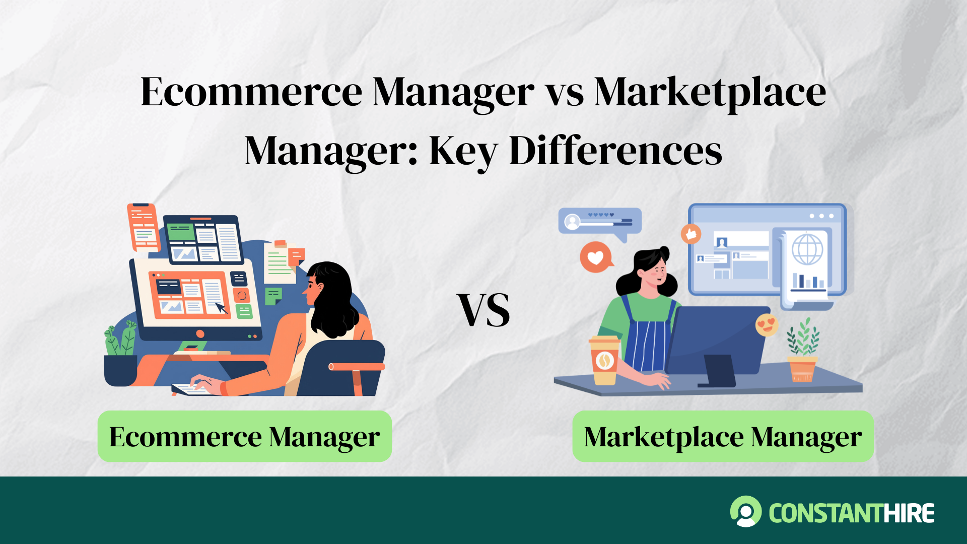 Ecommerce Manager vs. Marketplace Manager: Key Differences