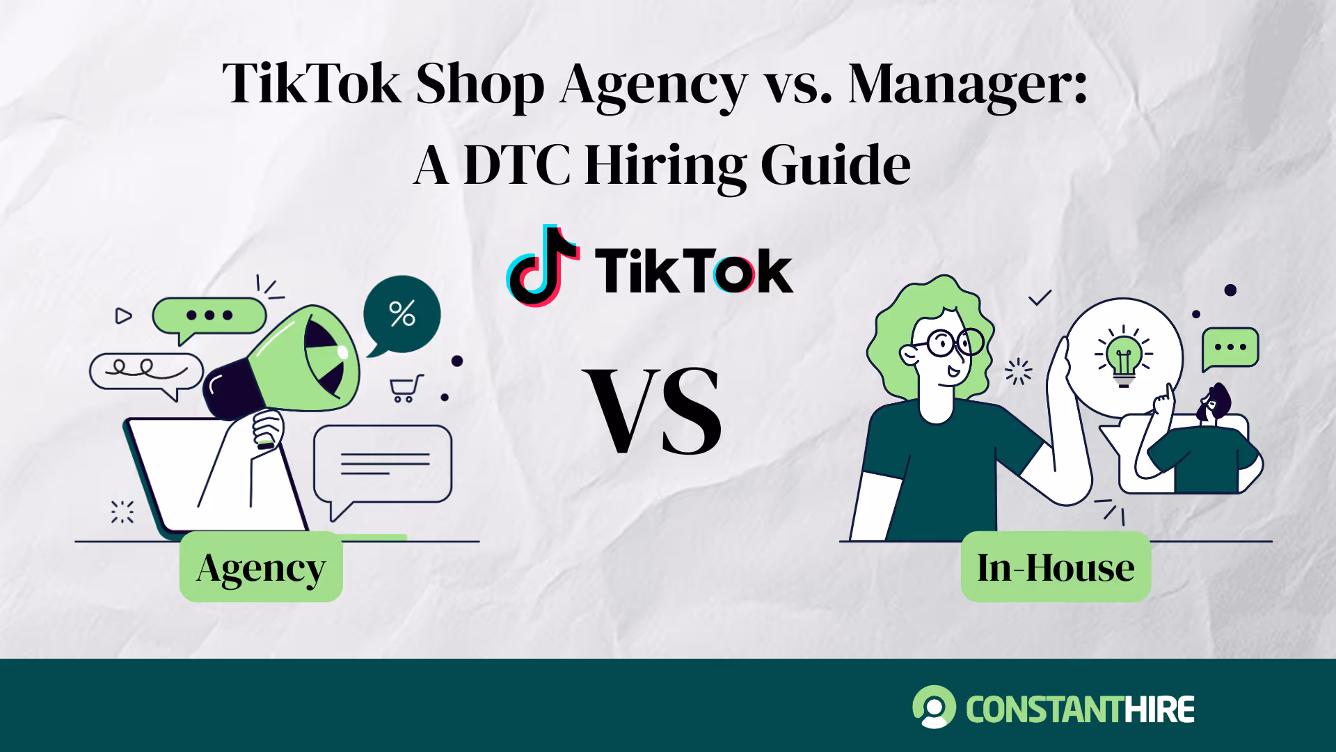 TikTok Shop Agency vs. Manager: A DTC Hiring Guide 