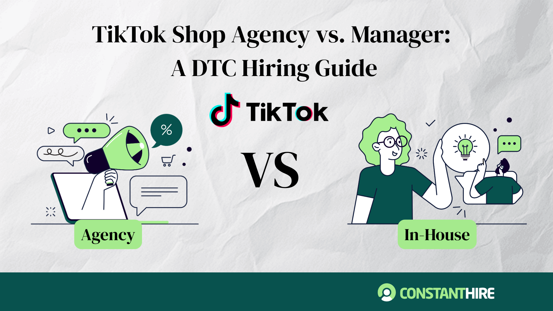 TikTok Shop Agency vs. Manager: A DTC Hiring Guide 