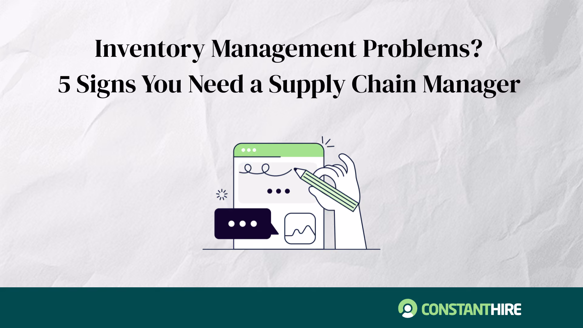 Inventory Management Problems? 5 Signs You Need a Supply Chain Manager 