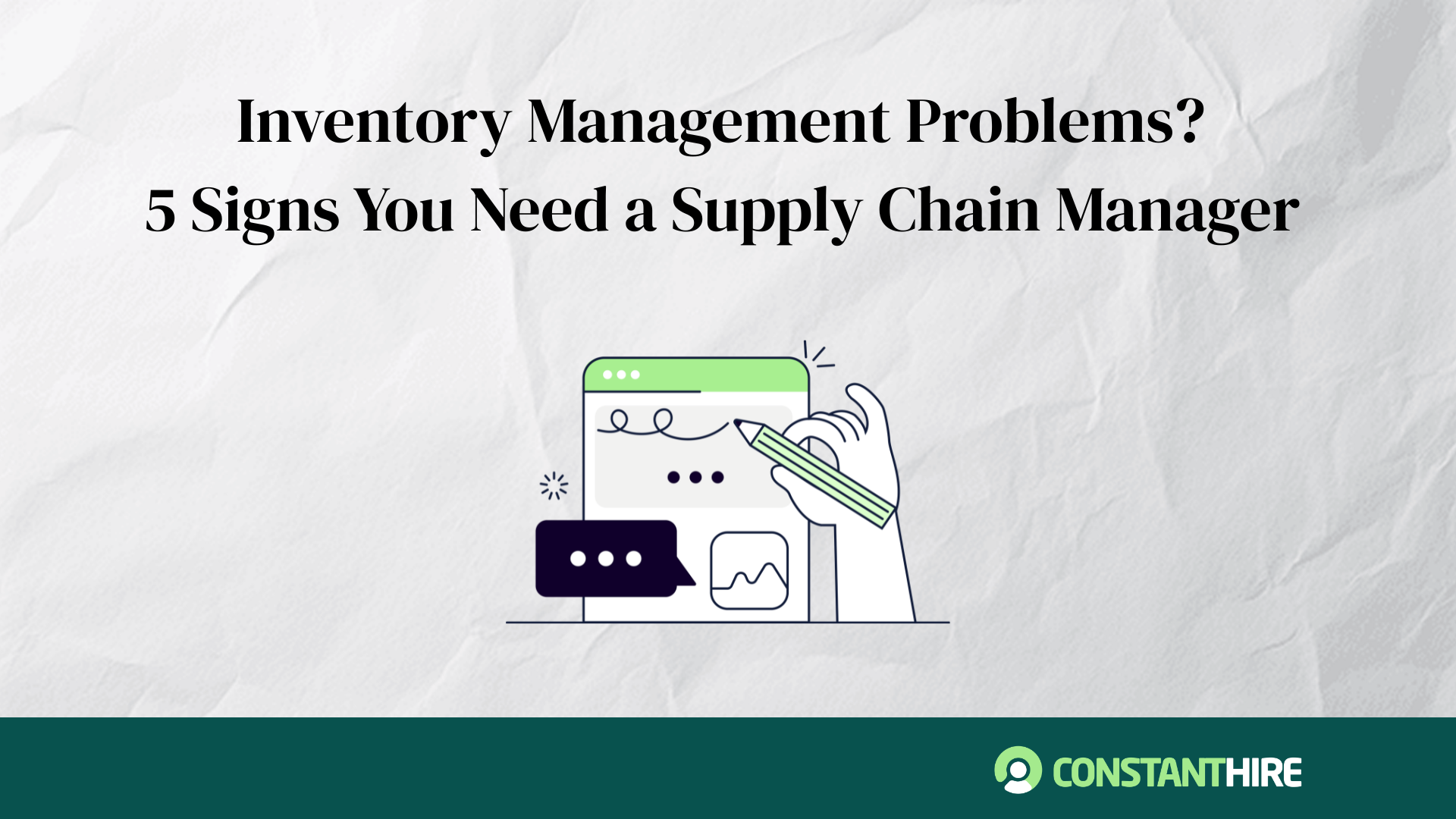 Inventory Management Problems? 5 Signs You Need a Supply Chain Manager 