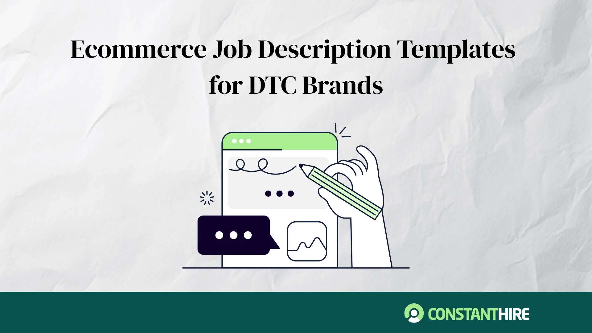 Ecommerce Job Description Templates for DTC Brands