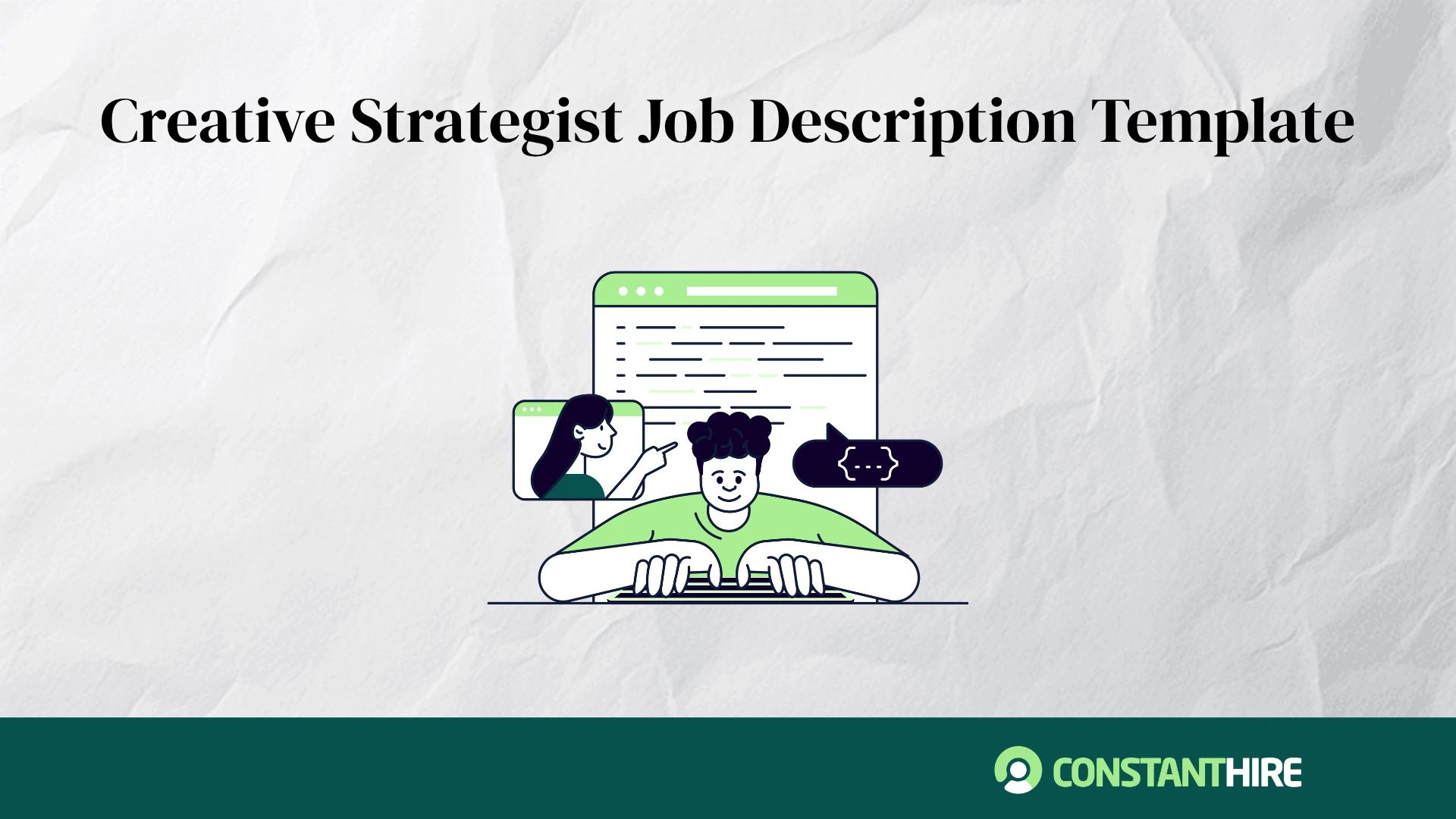 Creative Strategist Job Description Template (2026)