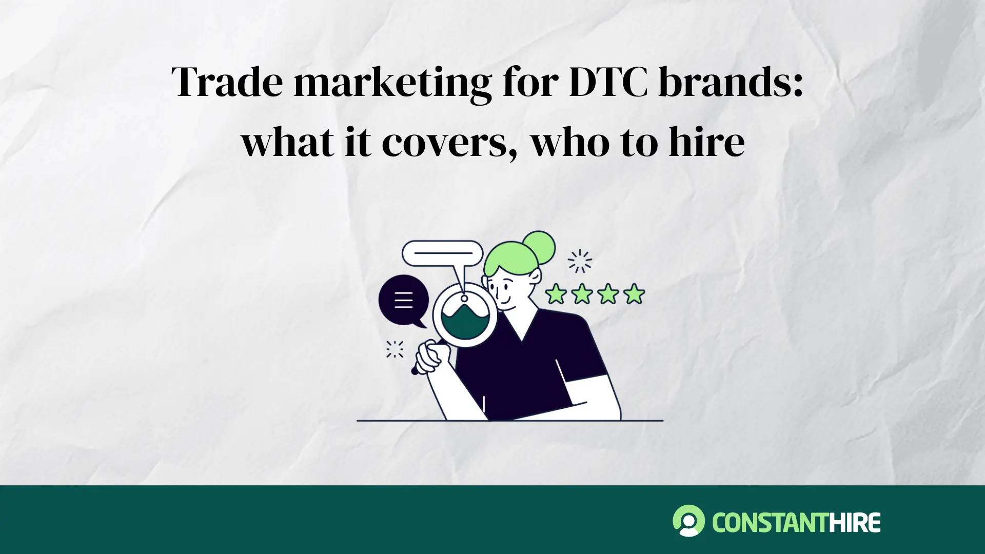 Trade marketing for DTC brands: what it covers, who to hire