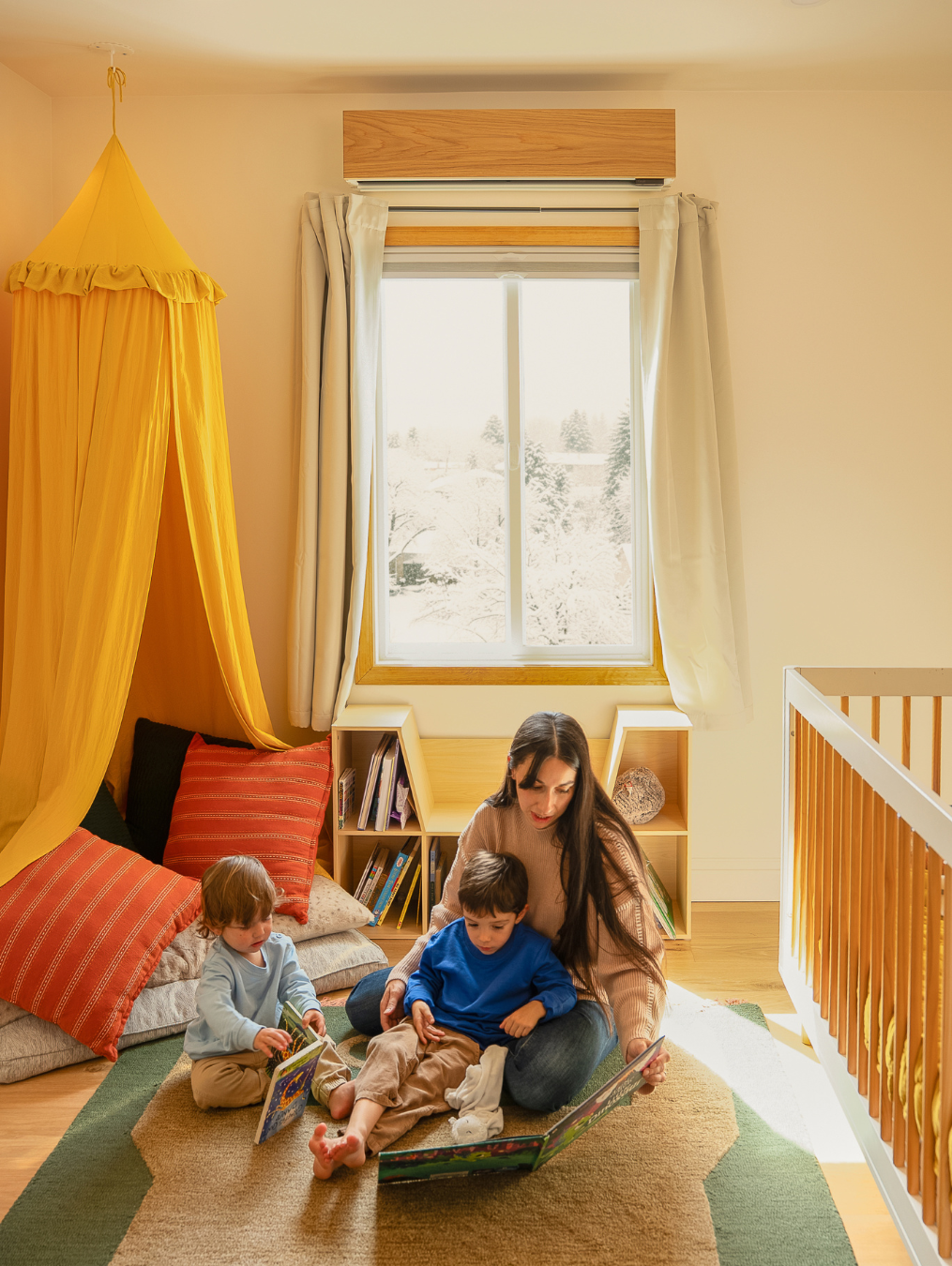 Quilt wall head with Quilt dial thermostat