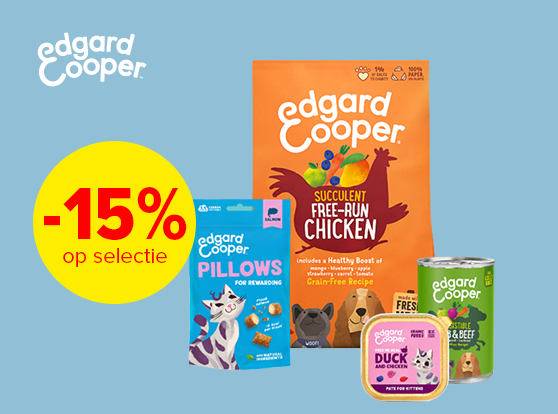 edgard  cooper - hondenvoeding - droogvoer - promotie