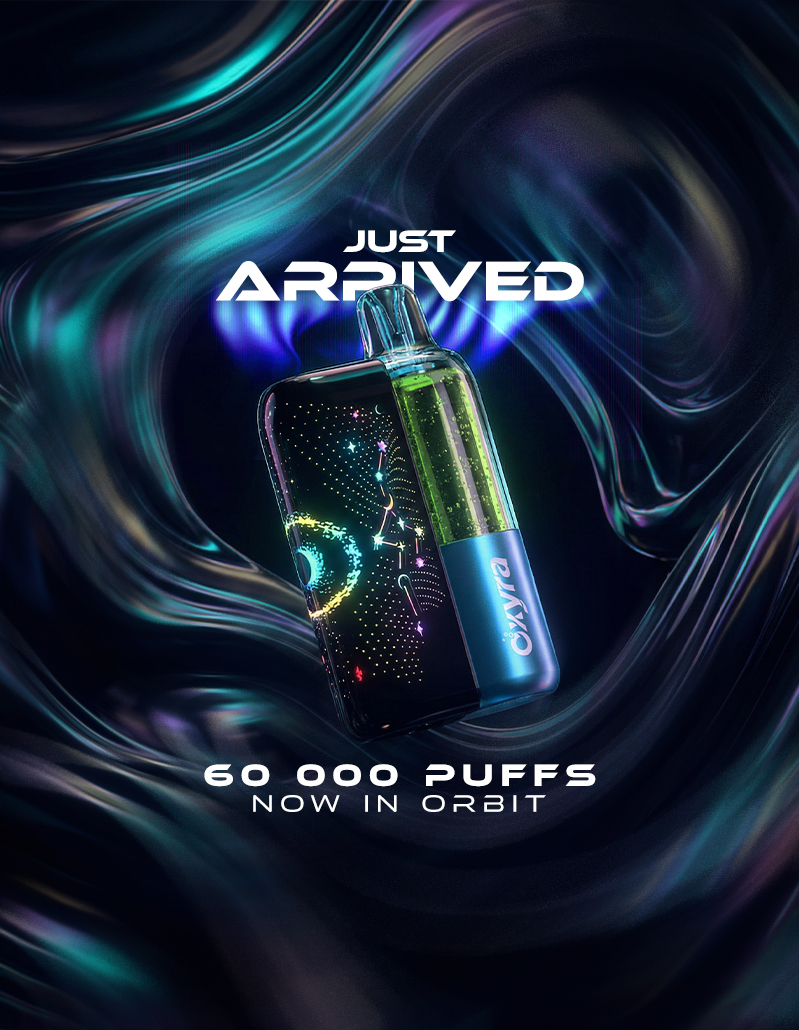 Hookah Fume Vape Coming out of a magic lamp.