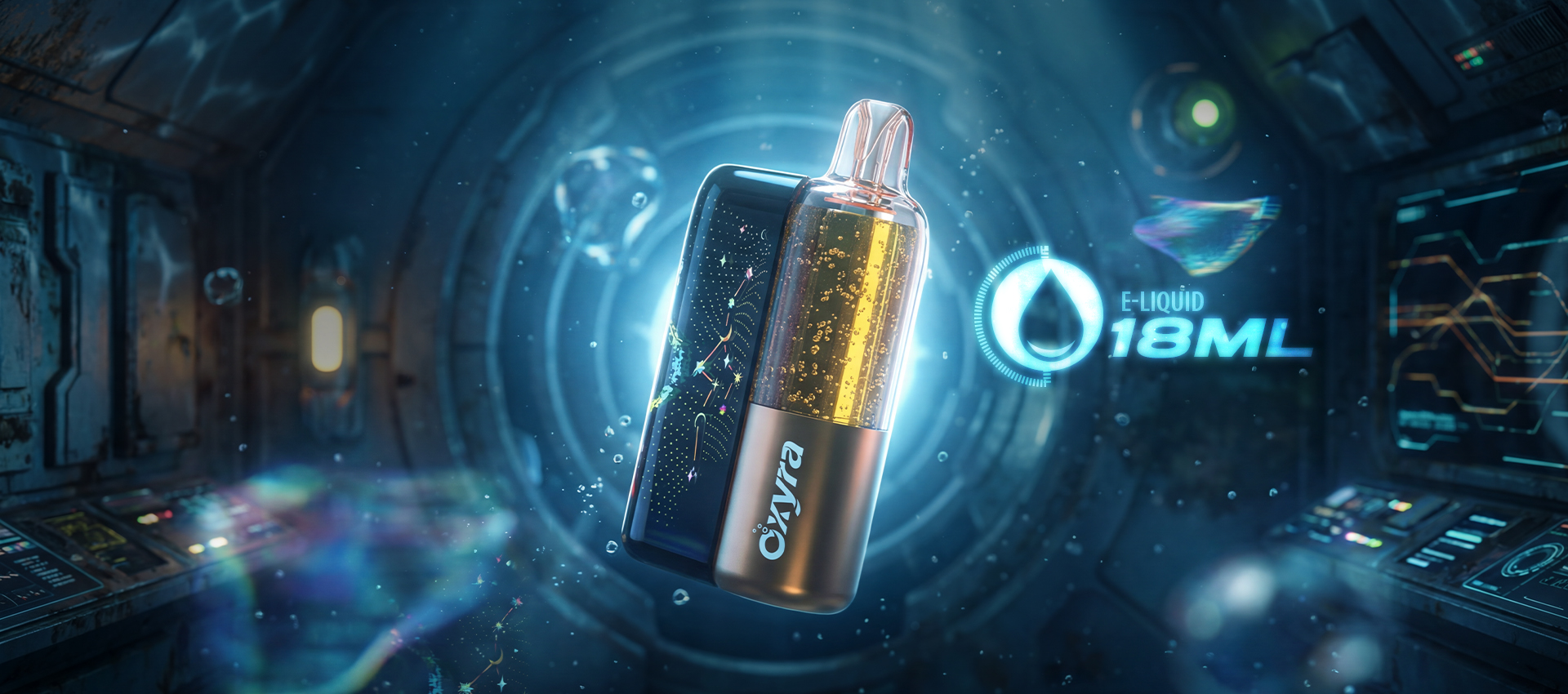 Hookah Fume Vapes on a Flying Carpet.