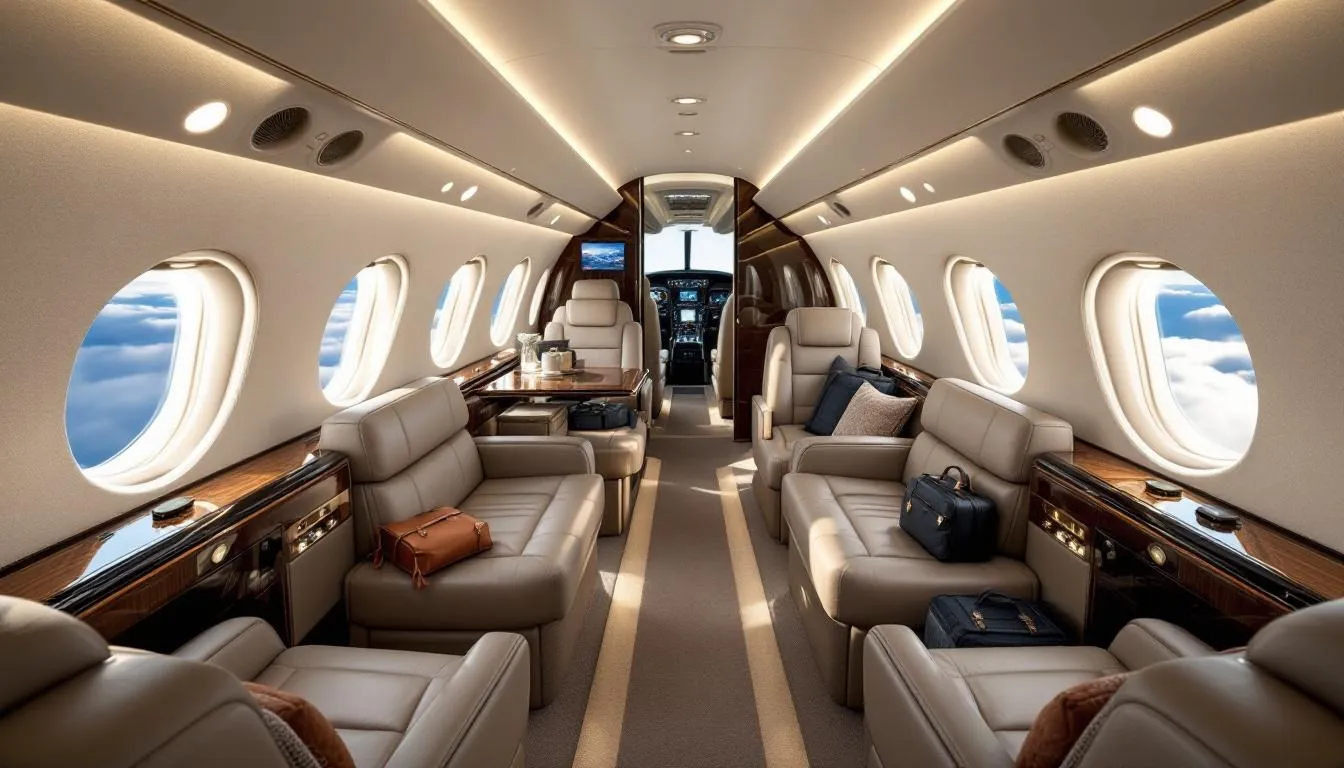 The image depicts a sleek private jet on the tarmac, showcasing the luxury and comfort of flying private. With a focus on air travel logistics, it represents the dedicated services available for sports team clients and executives, ensuring a seamless journey to any destination around the world.