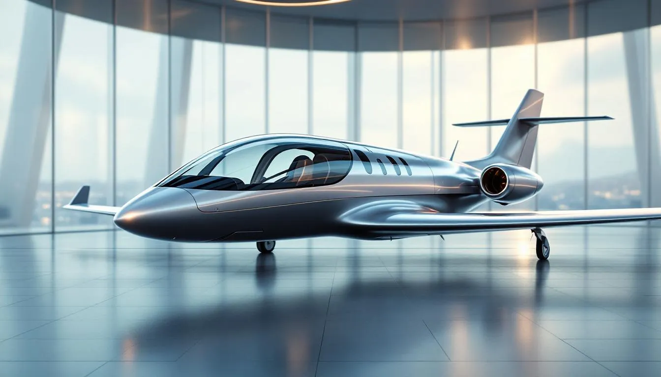 Advanced features in modern personal planes.