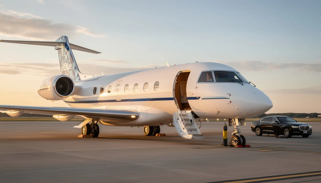 Experience Luxury in the Sky: JetBlue Private Jet Options Revealed