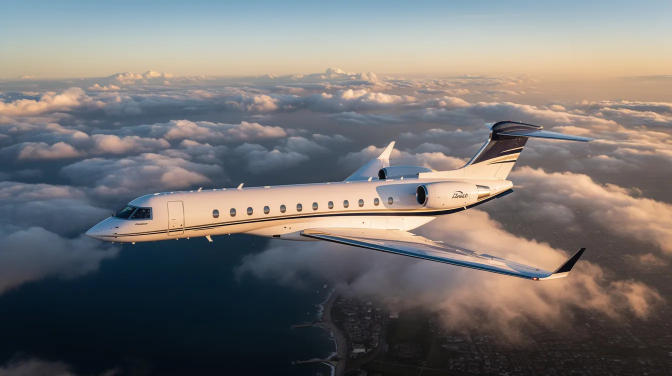The image depicts a sleek Cessna aircraft soaring through the skies, symbolizing the world of private aviation and its emphasis on efficiency and safety. This next-generation single engine aircraft showcases advanced technology and performance, ideal for pilots seeking a reliable and cost-effective flying experience.
