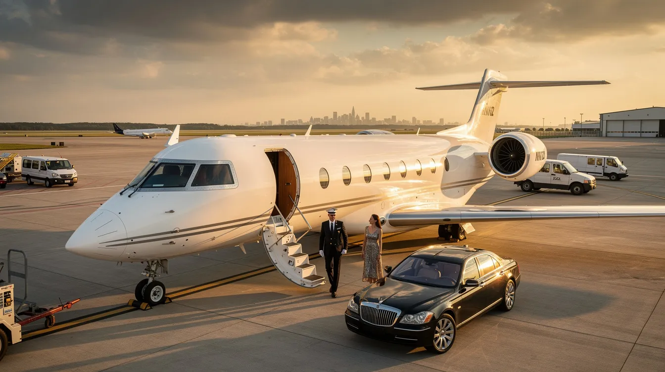 The image showcases a modern turboprop aircraft, highlighting its sleek design and propeller engines, which are known for their fuel efficiency and lower operating costs. This high-performance aircraft is capable of operating from short and unpaved runways, making it ideal for reaching remote airports with operational flexibility.