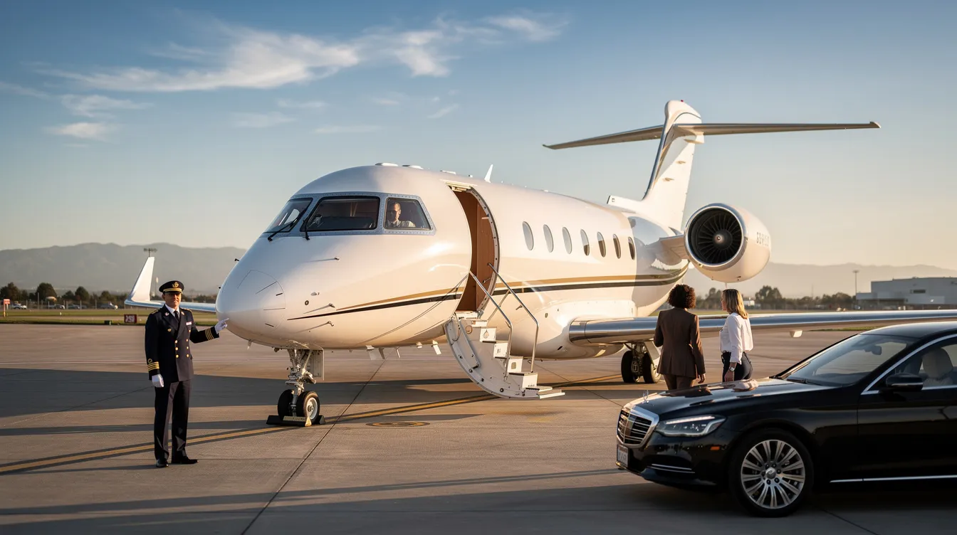 The image showcases a variety of private aircraft, including piston aircraft and jets, available for sale. Featured listings highlight the perfect aircraft for buyers, emphasizing market trends and the true value of different models like Cessna and Beechcraft.