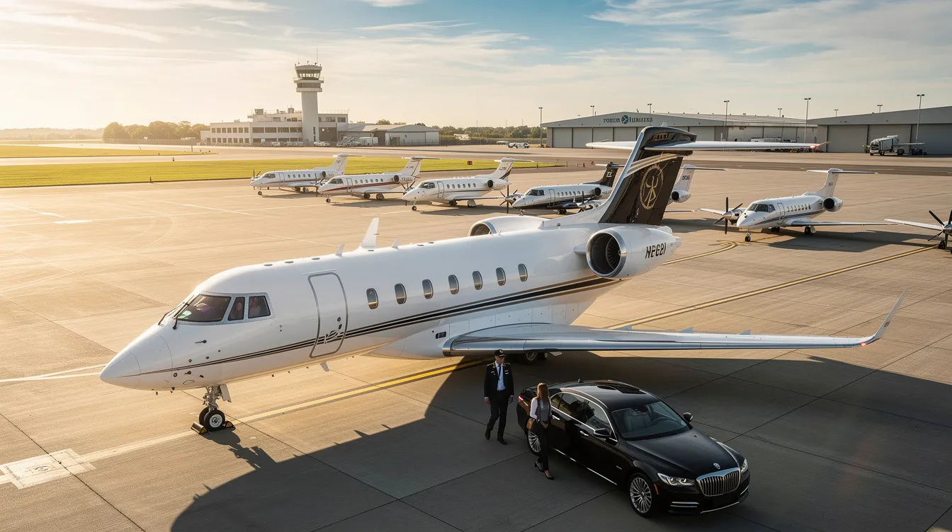 The image depicts a Beechcraft King Air 350, a twin-engine aircraft designed for private aviation, capable of accommodating up to nine passengers. The aircraft features a spacious cabin with modern amenities, ideal for both corporate and special mission operations.