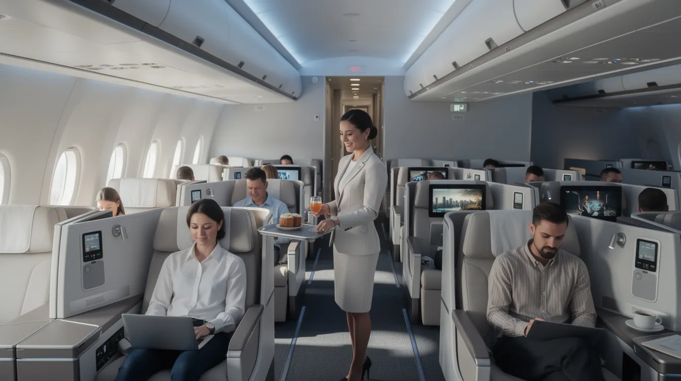 How Many Flight Attendants On a Plane: Commercial vs Private Jets