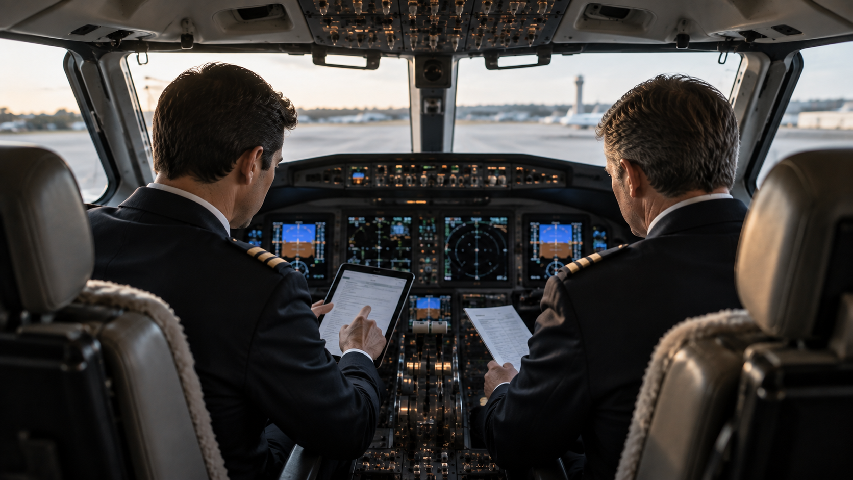 Pilot qualifications and currency checks in BlackJet Certified screening. Licensing, medical, currency, training, and type experience all feed the flight decision, while modern systems can also help reduce pilot workload.
