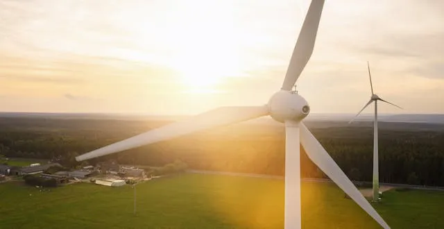 wind turbines