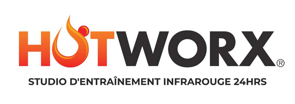 Hotworx 24 hour infrared fitness studio logo 