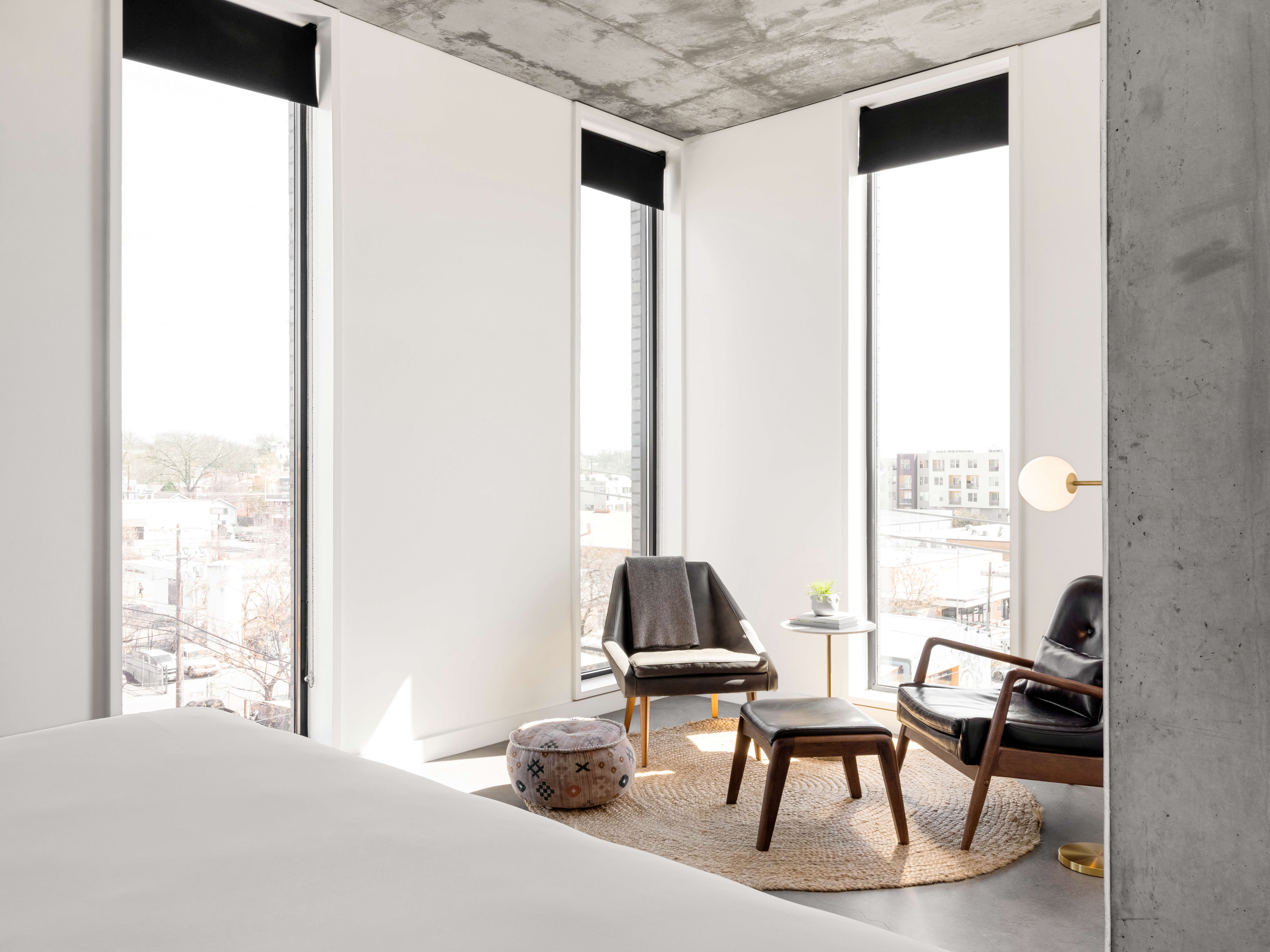 Corner Room Sitting Area