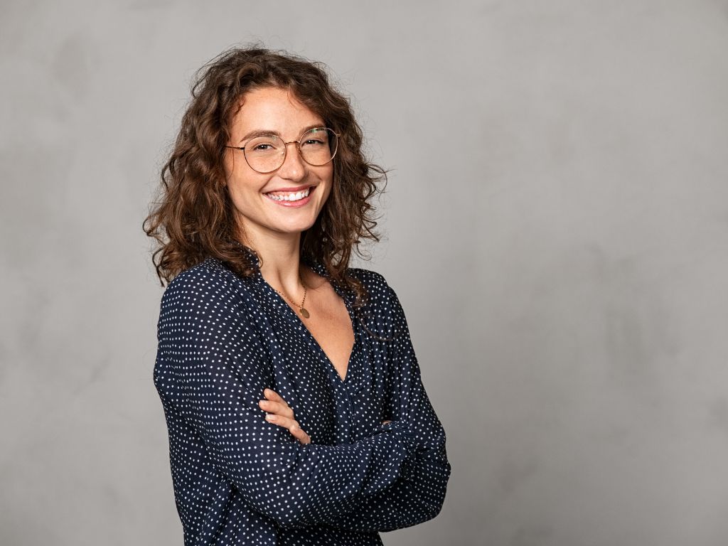 image of woman smiling