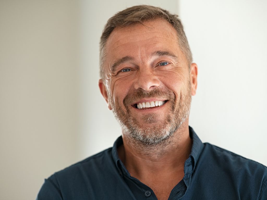 image of man smiling