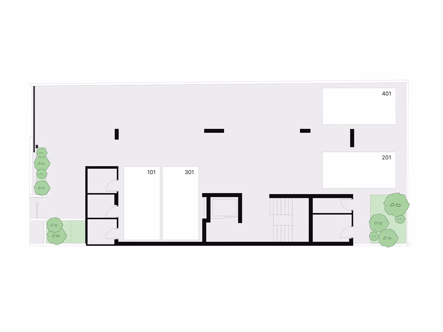 *fragment ground floor plan