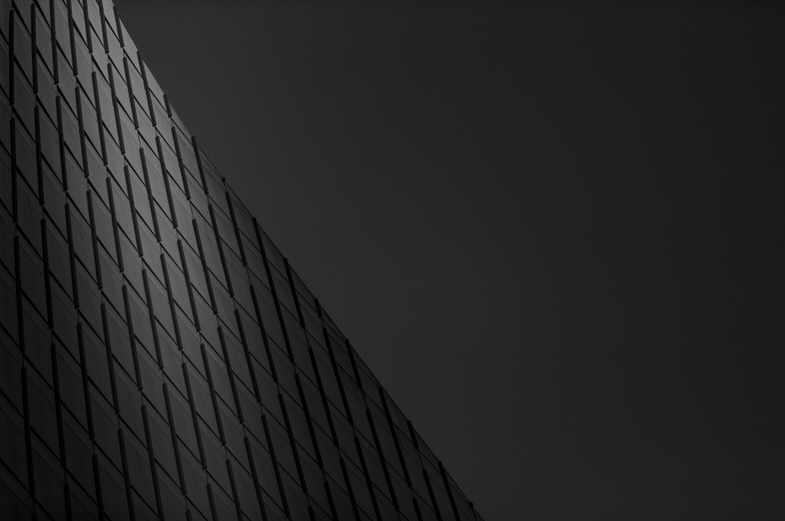 Bentall 5 by BentallGreenOak, black and white architectural photography Vancouver BC