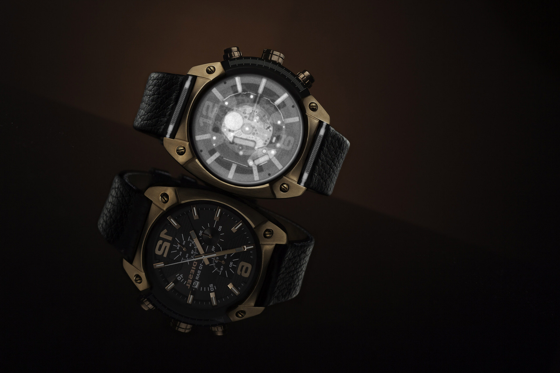 Ethan Zargo X-ray photography, Diesel Overflow DZ4297 watch, Vancouver BC