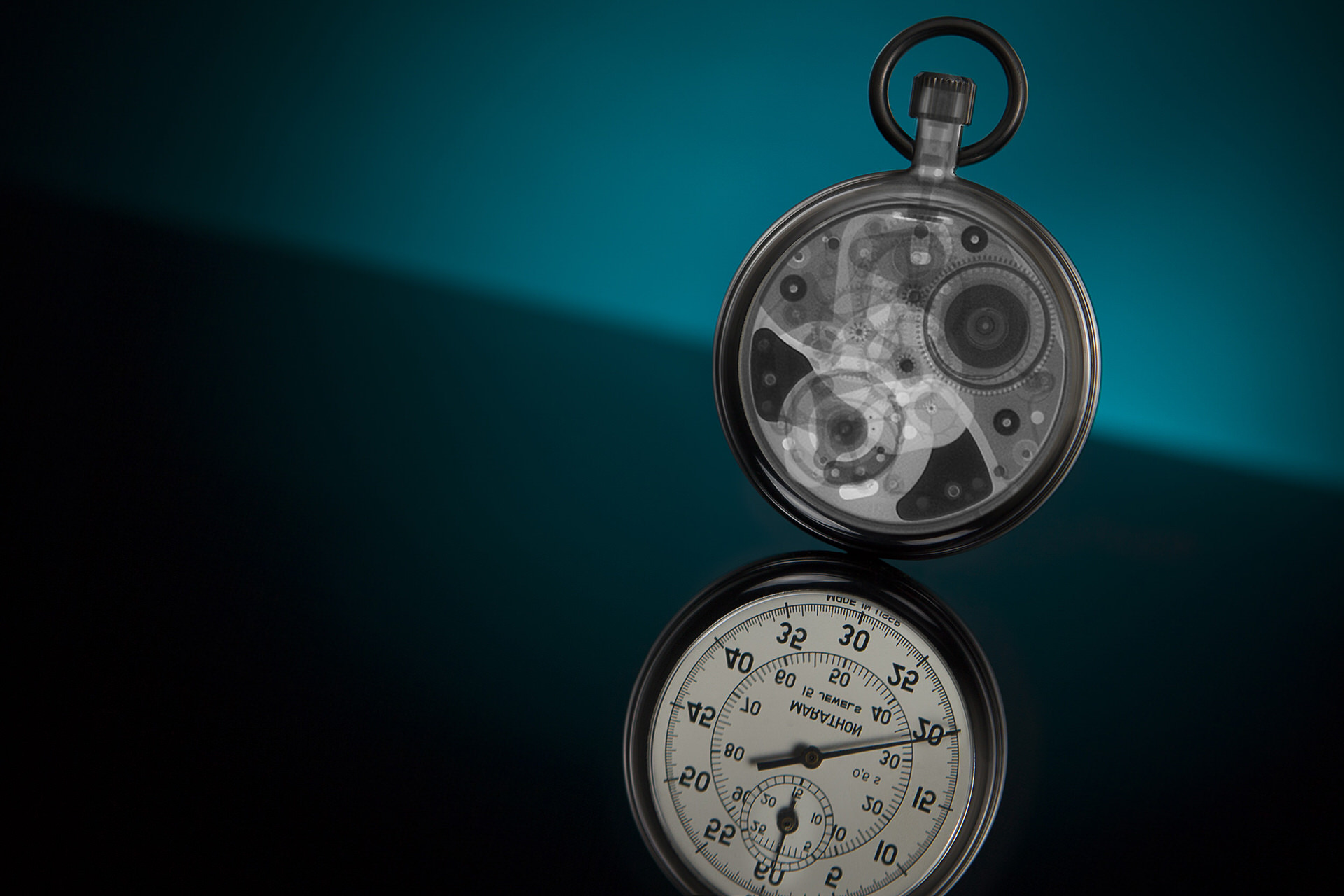 Ethan Zargo X-ray photography, stopwatch, Vancouver BC