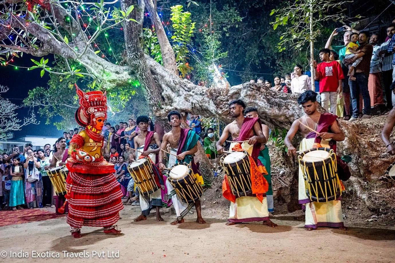 A group of people playing drumsAI-generated content may be incorrect.