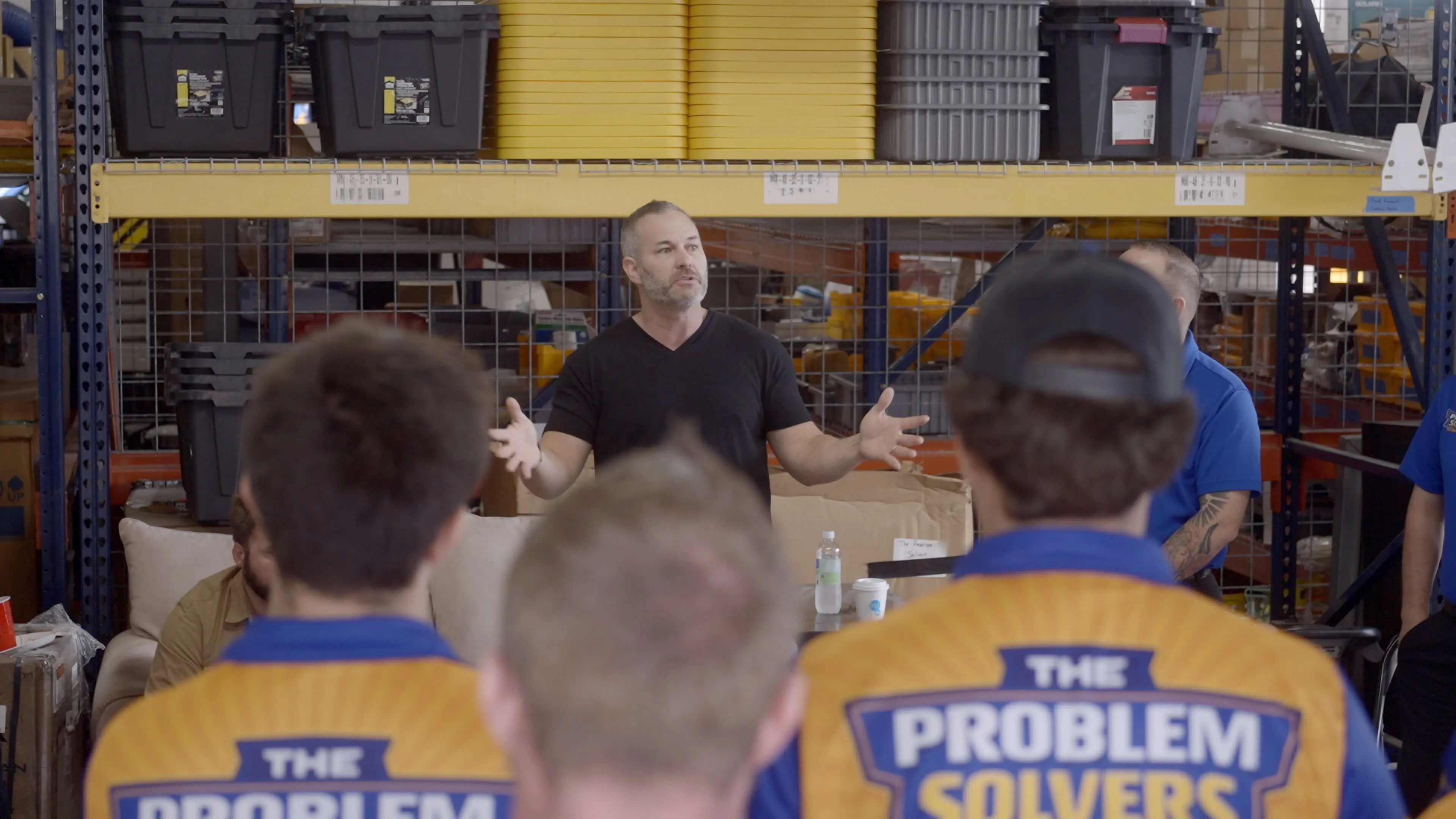 JB Speaking in front of Problem Solvers Team (1)