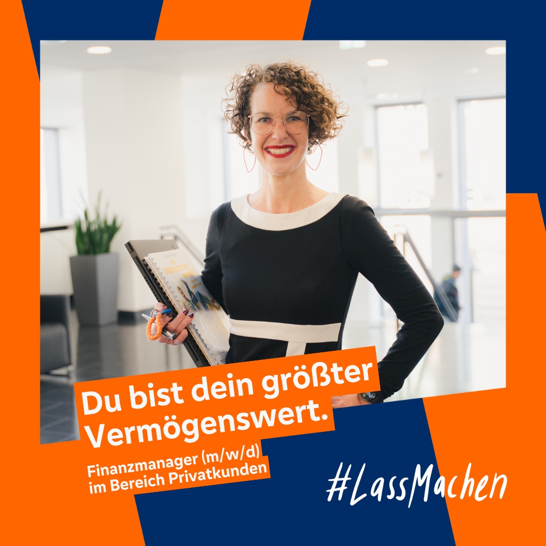 Grafische Stellenanzeige Bremische Volksbank