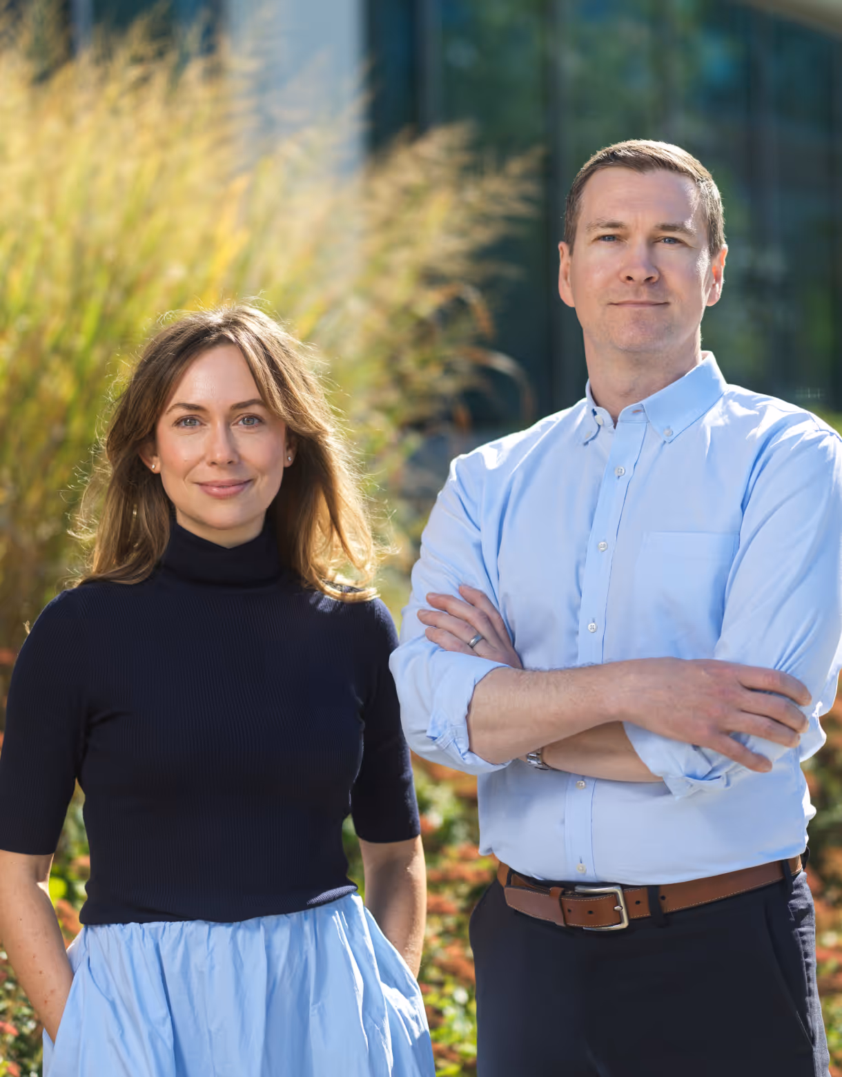 A photo of Indomo's CEO Rick Bente and COO Cara Davis