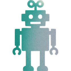 A classic smiley face in a purple illustration