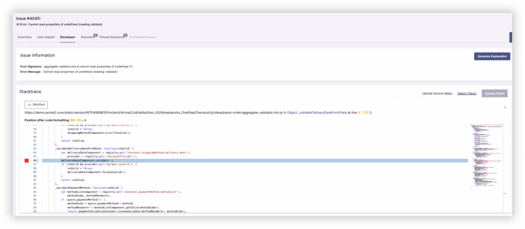 identify root cause of customer complaints with Noibu