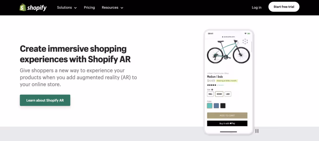 Shopify AR