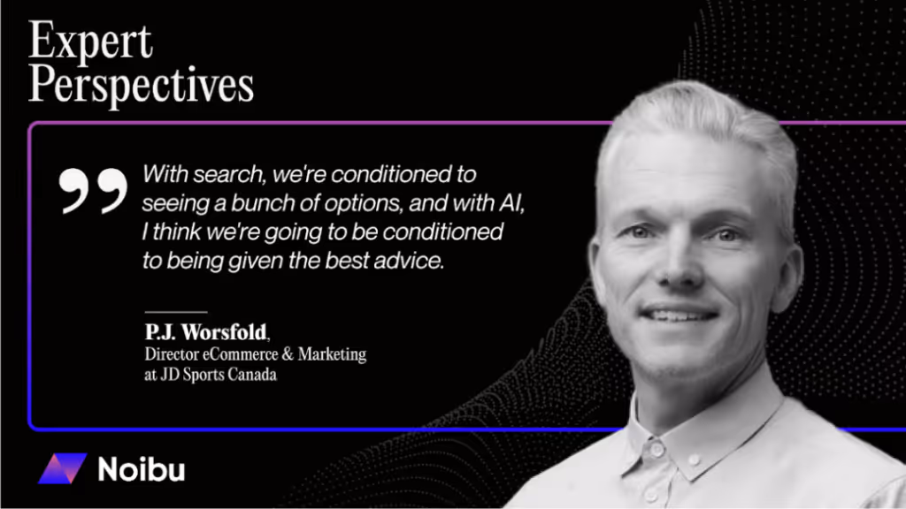 Pj Worsfold on AI in eCommerce