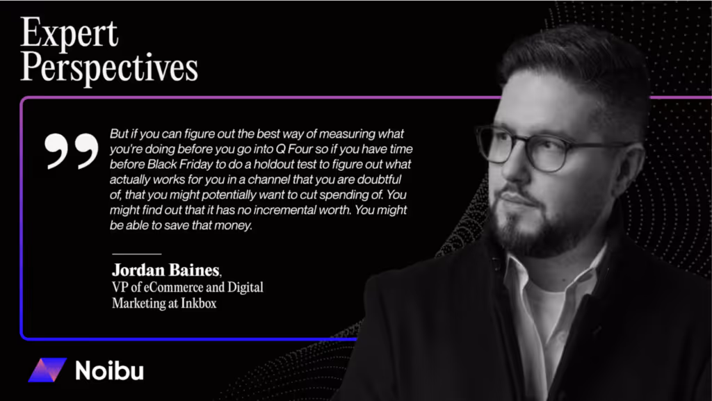 Jordan Baines on preparing for the holiday season