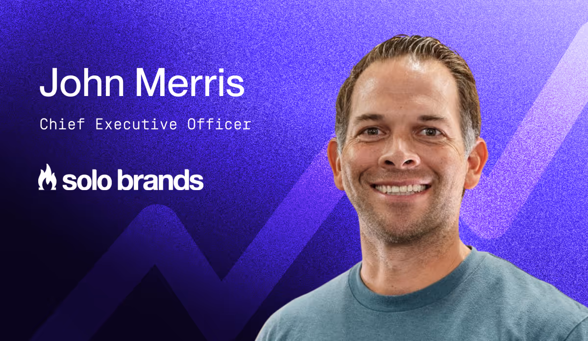 John Merris of Solo Brands