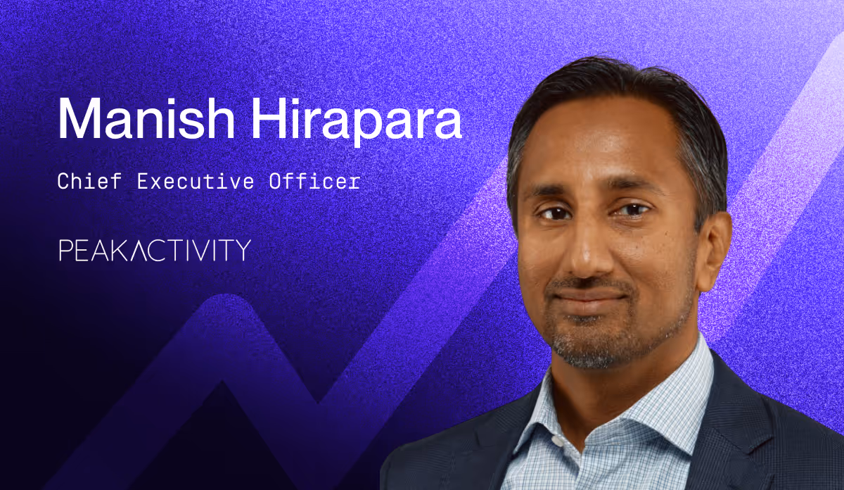 Manish Hirapara of PeakActivity