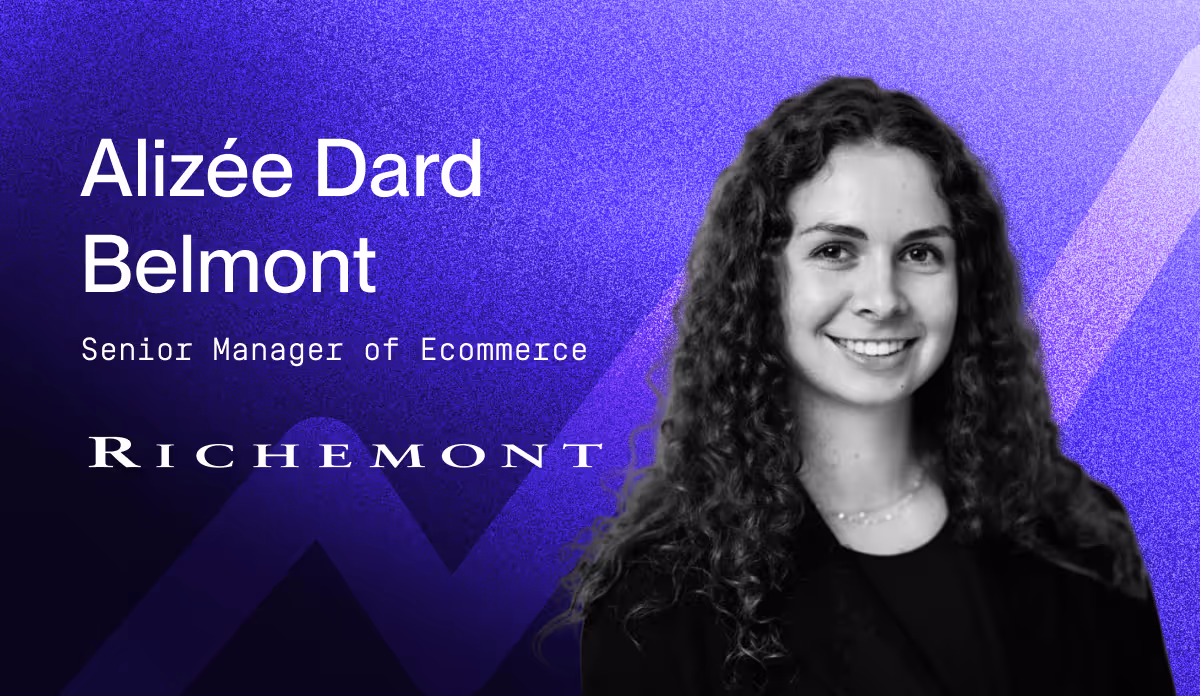 Alizée Belmont of Richemont: Optimizing luxury online retail for a global audience