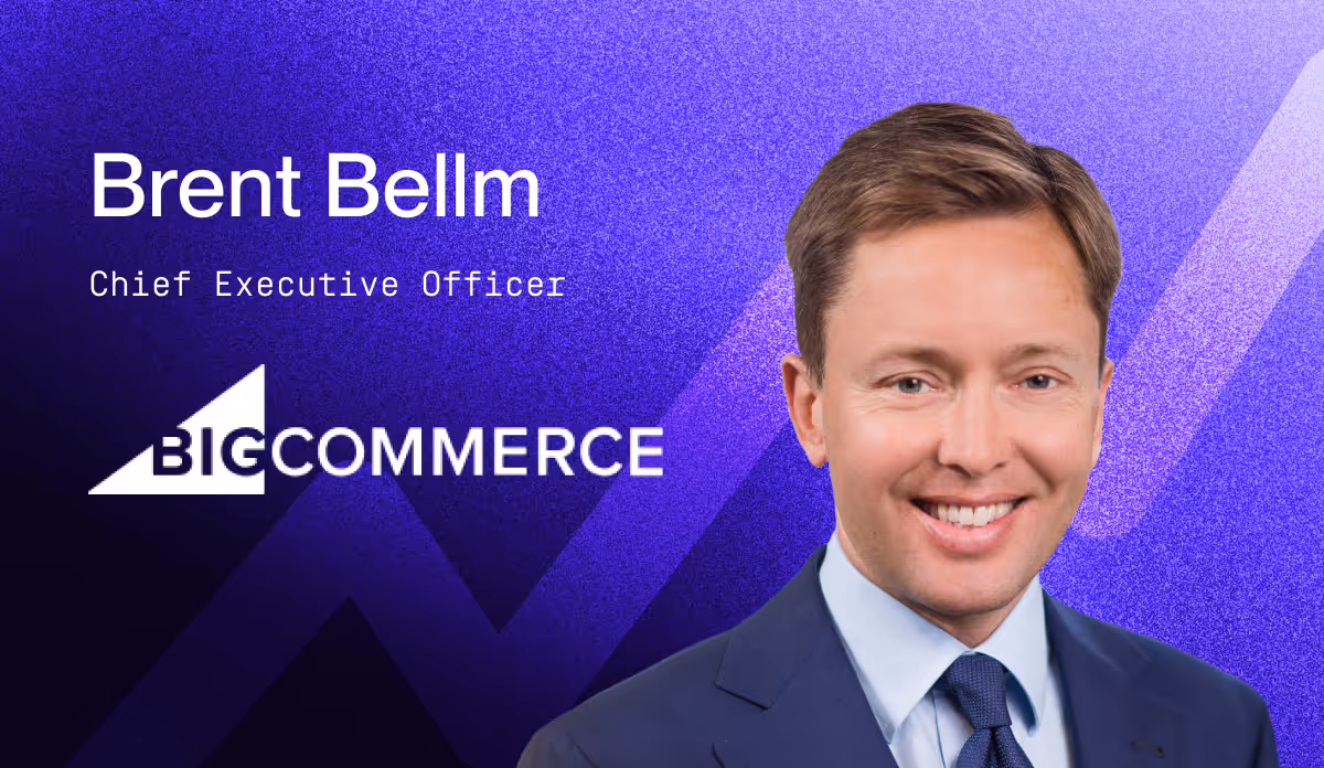 Brent Bellm, BigCommerce CEO: Embracing open SaaS