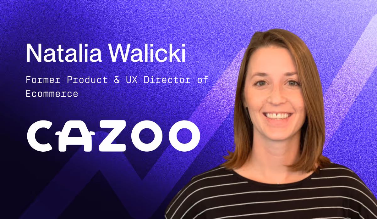 Natalia Walicki of Cazoo: How to balance data with customer insight