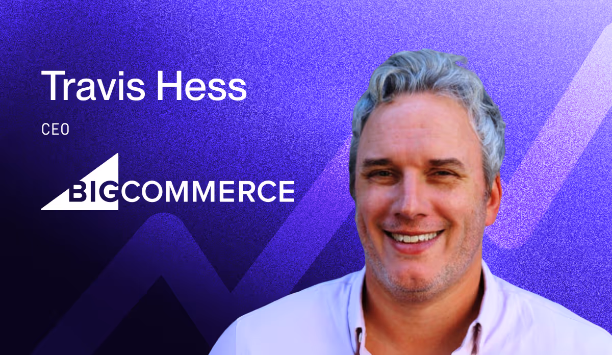 Travis Hess of BigCommerce