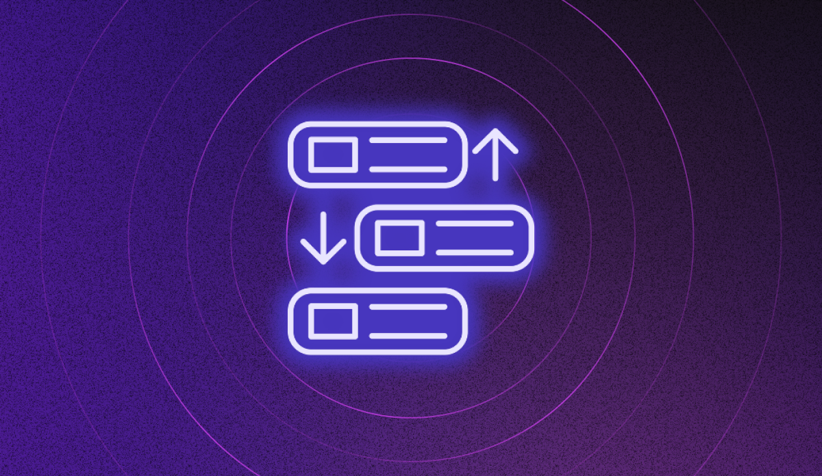 Numbered list icon representing website issues ranked by revenue