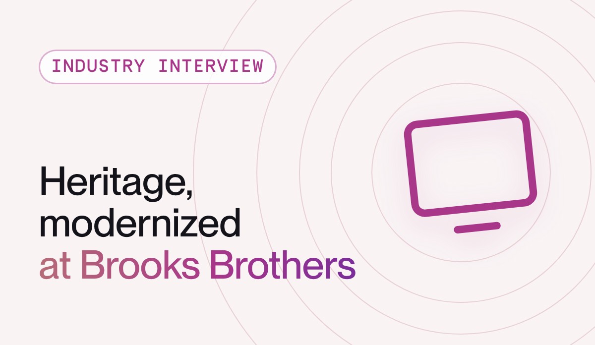 How Brooks Brothers’ Brian Schmidt modernizes heritage ecommerce