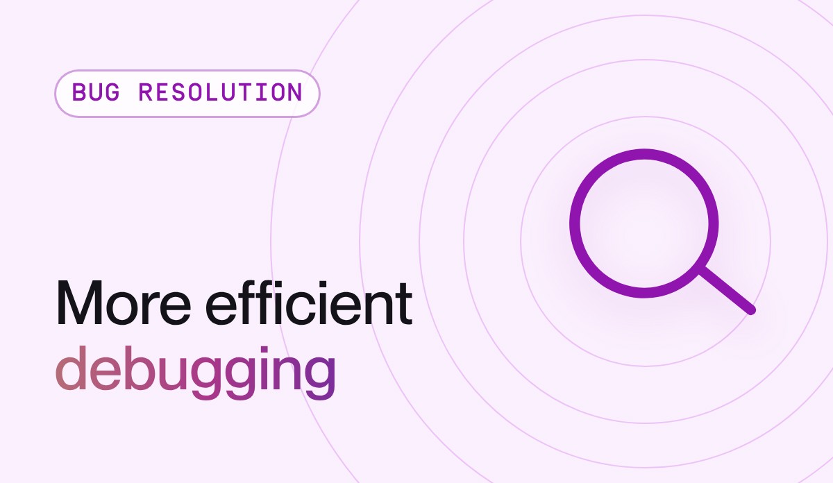 Creating more efficient processes for debugging in ecommerce
