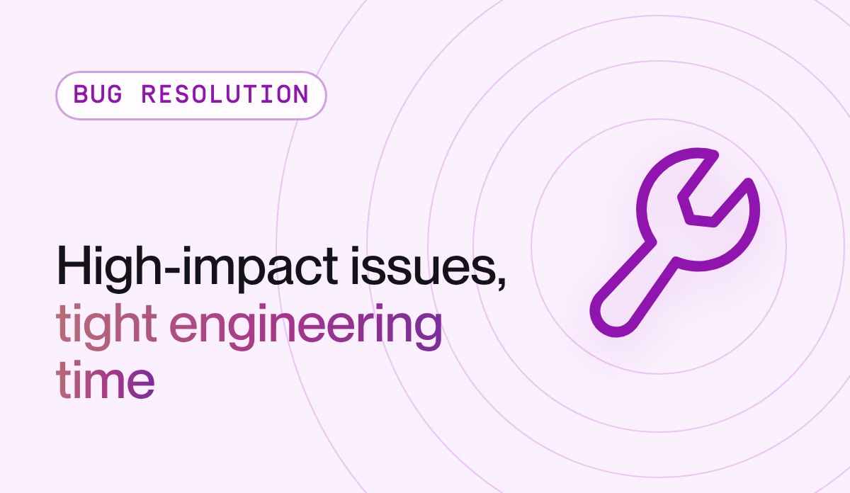 How to fix high-impact ecommerce issues when engineering bandwidth is tight