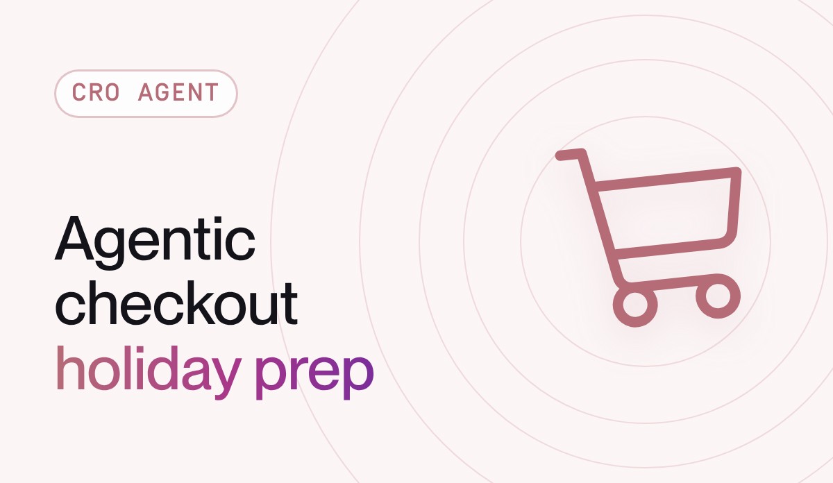 How do I prepare my store for AI agentic checkout this holiday season?